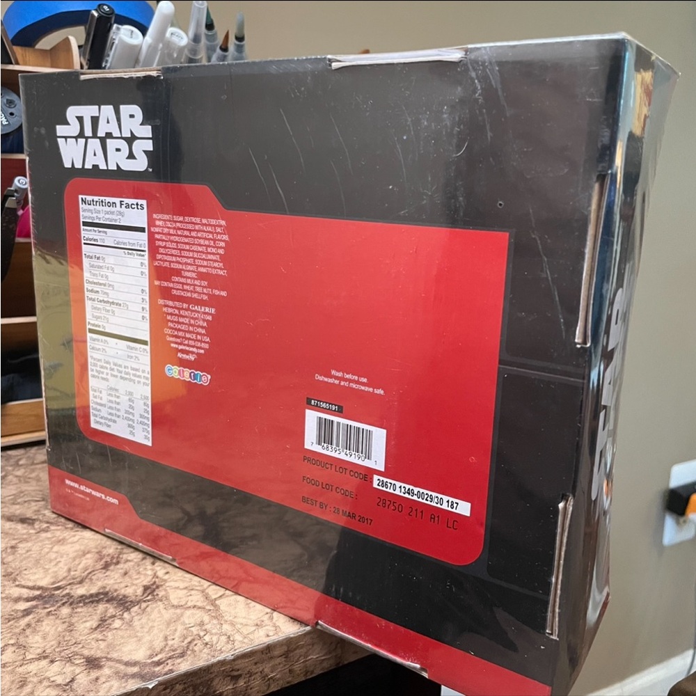 Star Wars Collectible Coffee Mugs 2016 Hot Cocoa Disney 4 Coffee Mugs New - Picture 4 of 6